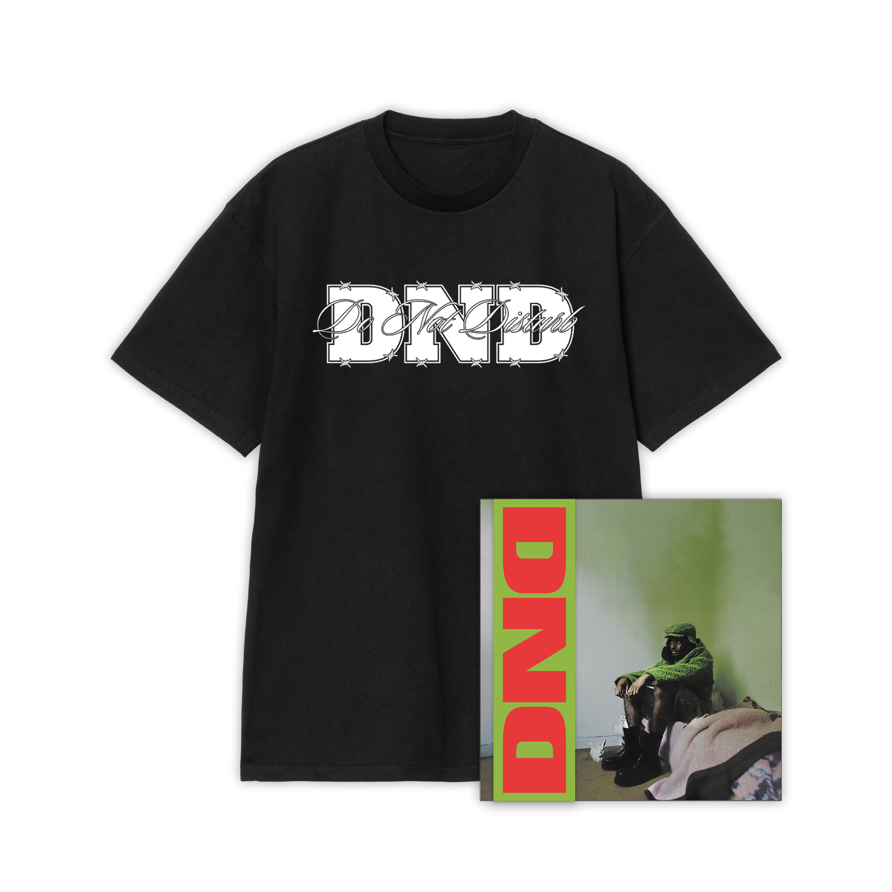 Vinyle + T-shirt “DND“